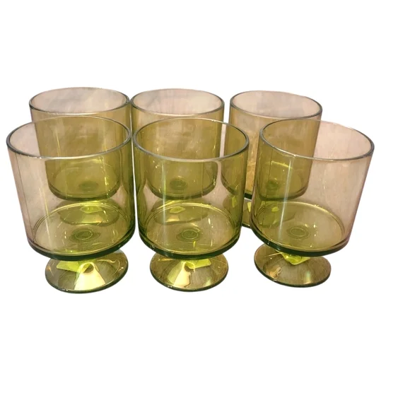 6 New Crate&Barrel Iridescent Acrylic Wine Glass Appox 4.5 Inch Tall - Picture 2 of 7